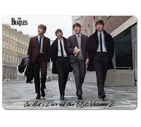 The Beatles Mouse Mat Pad On Air Live at The BBC Band Logo Official One Size