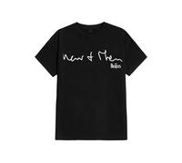 Now & Then Handwritten T Shirt Beatles Black XL