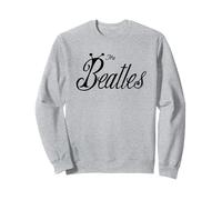 The Beatles Official Bug Logo Rock n Roll Pop Music Band Sweatshirt