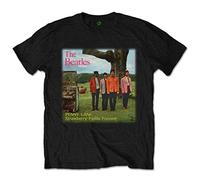 The Beatles Official Strawberry Fields Forever Rock Tee T-Shirt Top Clothing Mens Ladies Womens Unisex (Medium)