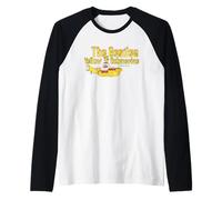 The Beatles Official Yellow Submarine Rock Pop Music Band Raglan Baseball Tee