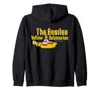 The Beatles Official Yellow Submarine Rock Pop Music Band Zip Hoodie