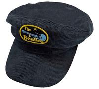 The Beatles Oval Logo Corduroy Hat in Navy | Size: Large The Beatles Navy L