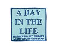 The Beatles Patch A Day In The Life Sgt Pepper Official embroidered Iron on One Size