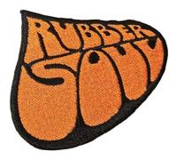 The Beatles Patch Rubber Soul Album Band Logo Official Embroidered woven iron on 7.5x6.5cm Taglia unica