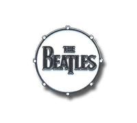 The Beatles Pin Badge: Drum Drop T
