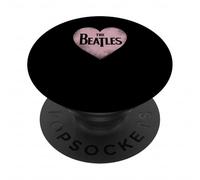 The Beatles - Pink Heart Retro Design PopSockets Adhesive PopGrip