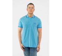 The Beatles Polo Shirt Drum Band Logo new Official Mens Light Blue