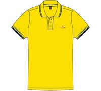 The Beatles Polo Shirt Yellow Submarine Band Logo new Official Mens Yellow