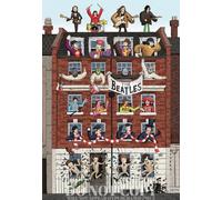 The Beatles Poster 11 X 16 Inches - Rare Artwork - Through The Years - Art Print