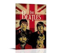 The Beatles Poster Canvas Oil Painting Canvas Art Poster Home Hanging Painting Bar Art Interior Wall Decoration PosterFrame-style08x12inch(20x30cm)