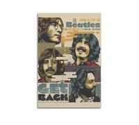 The Beatles Print Album Cover Signed Limited Poster,Music Cover Posters,Pop Hip Hop Rap Singer Star Music Poster Aesthetic Canvas Wall Art for Girl And Boy Teens Dorm Decor 08x12inch(20x30cm) Unframe-