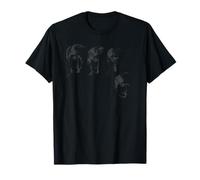 The Beatles Retro British Rock Artwork Iconic Fab Four Portr T-Shirt