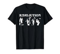 The Beatles - Revolution T-Shirt, Men, Black, Medium