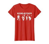 The Beatles - Revolution T-Shirt, Women, Red, X-Large