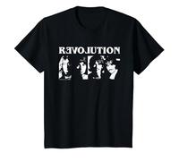 The Beatles - Revolution T-Shirt, Youth, Black, X-Small