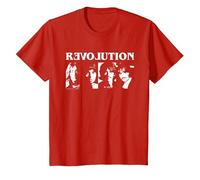 The Beatles - Revolution T-Shirt, Youth, Red, 2T