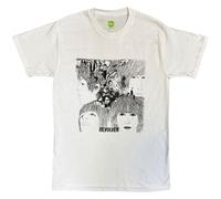 The Beatles Revolver Album White Cotton Crew Neck Short-Sleeved T-Shirt M