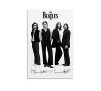 The Beatles Rock Legend Return Poster Signature Poster Decorative Painting Canvas Wall Posters And Art Picture Print Modern Family Bedroom Decor Posters 12x18inch(30x45cm)