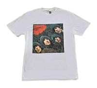 The Beatles Rubber Soul Album Cover T Shirt L White