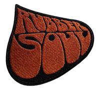 The Beatles Rubber Soul Album Logo Large Woven Patch One Size