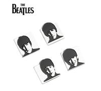 Grupo Erik Set Of 4 Pins - The Beatles Merchandise Official | Enamel Pins, Cute Pin Badges | The Beatles Gifts Under 15 Pounds, Music Gifts For Men
