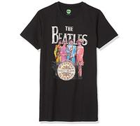Sgt Pepper Lonely Hearts Drum T Shirt Beatles Black M