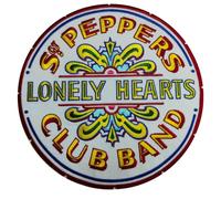 The Beatles SGT Pepper Logo Oversized Patch