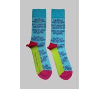 The Beatles Sgt Pepper Text Outlines Ankle Socks