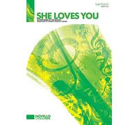 The Beatles: She Loves You (SAB/Piano). Sheet Music for SAB, Piano Accompaniment