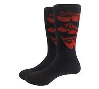 The Beatles Socks Rubber Soul Band Logo Official Unisex Black UK Size 7-11 One Size