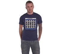 (XL, Blue) The Beatles A Hard Days Night Album Cover Tee