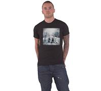 The Beatles T Shirt Abbey Christmas Band Logo Official Black M