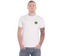 The Beatles T Shirt Abbey Road and Logo Official Unsex White M