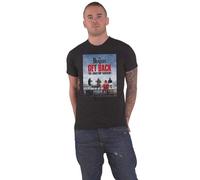 (XX-Large, Black) The Beatles Get Back Rooftop Concert Tee