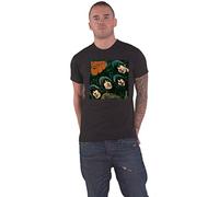 (S, Black) The Beatles T Shirt Rubber Soul Album Cover new Official Unisex Black