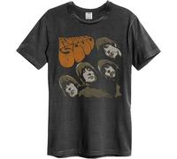 The Beatles Unisex T-Shirt Rubber Soul Vintage Charcoal (XL)