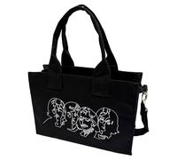 The Beatles White Album Faces Apple Cotton Tote Bag
