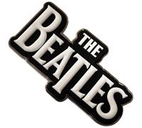 The Beatles White Drop T Logo Fridge Magnet One Size