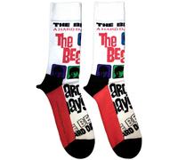 The Beatles Women's A Hard Day´s Night Colours Socks in White | Size: 7-11 The Beatles White 7-11