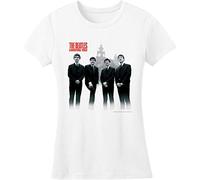 The Beatles Women's in Liverpool T-Shirt, White, Large