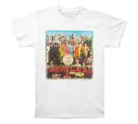 The Beatles Women's Sgt Pepper T-Shirt in White | Size: Medium The Beatles White M