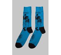 The Beatles Yellow Submarine Band Outlines Ankle Socks