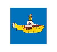 The Beatles (Yellow Submarine Bold) Album Cover Canvas Print, Multi-Colour, 40 x 40 cm
