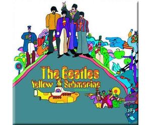 The Beatles Yellow Submarine Fridge Magnet The Beatles Multicolor