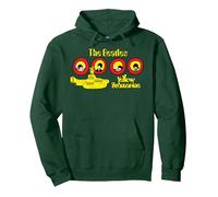 The Beatles - Yellow Submarine Hoodie Pullover Hoodie, Adult Unisex, Dark Green, Medium