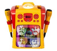 The Beatles Yellow Submarine Karaoke Speaker With Lightshow & Two Microphones, Multi