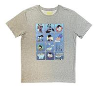 The Beatles Yellow Submarine Montage Heather T-Shirt - L