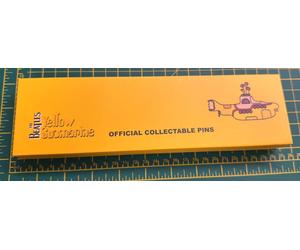 The Beatles Yellow Submarine Very High Quality Metal 4 Badge Set Official