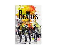 The BeatlesArt Canvas Print of Oil Paintings Reproduction Modern Canvas Print Artwork Abstract Landscape Pictures Printed on Canvas Wall Art for Home Office DecorationsUnframe-style12x18inch(30x45cm)
